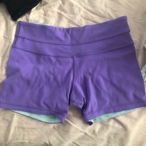 Lululemon reversible shorts